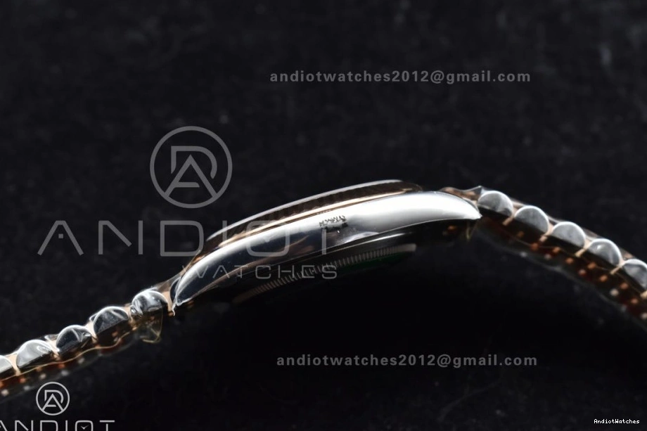 Steel Diamonds on MOP 655 904L White Clean Bracelet Dial 126333 Best EasyMatch RG Jubilee 1:1 DateJust SS Edition VR 41 0208